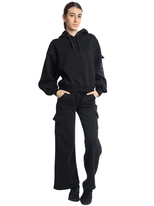 Sweatpants Set Black