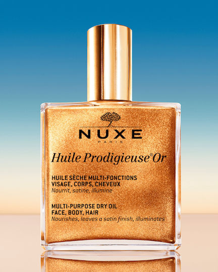 Nuxe Huile Prodigieuse Or Mehrzweck Trocken Schimmerndes Pflegeöl 100ml