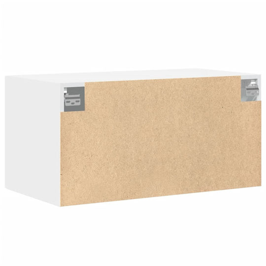 vidaXL Badezimmerschrank B80xT42.5xH40cm Weiß