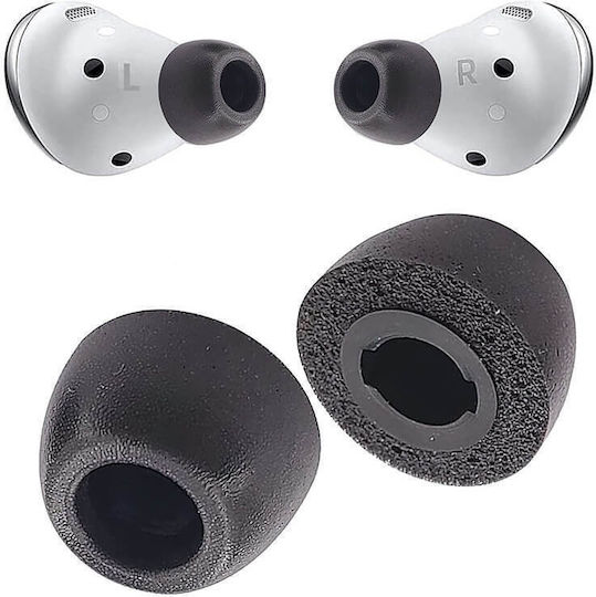 Set 2 Edman Memory Foam Ohrstöpsel Samsung Galaxy Buds Pro Größe L Schwarz