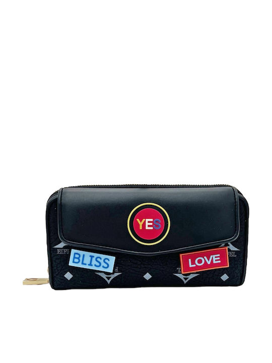 Large Women's Wallet Classic Black