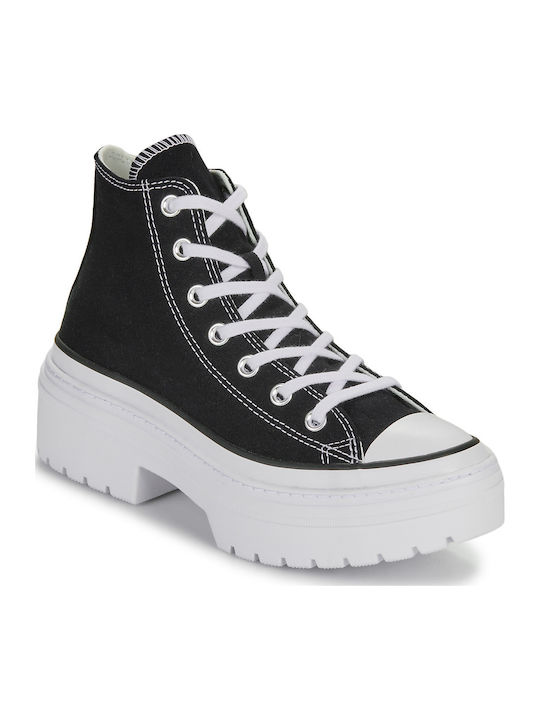 Converse Lugged Heel Platform Sneakers Μαύρα Converse Lugged Heel Platform Sneakers Μαύρα