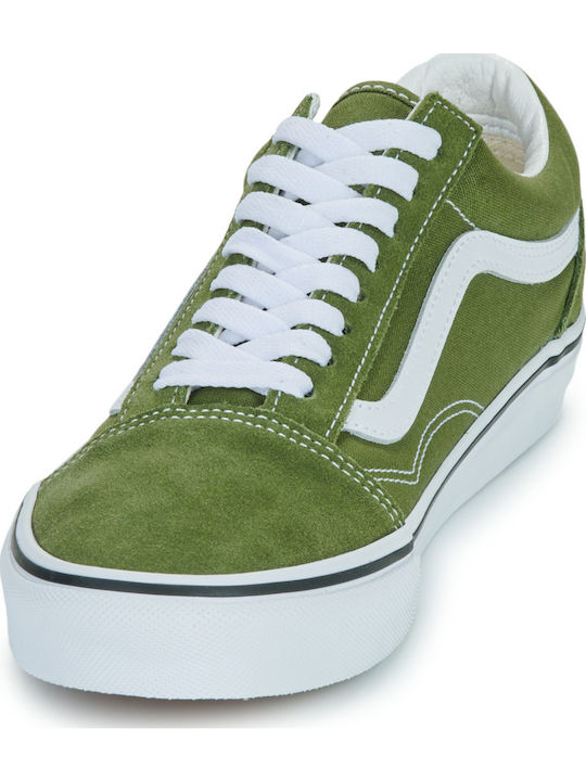 Old Skool Damen Sneakers Grün