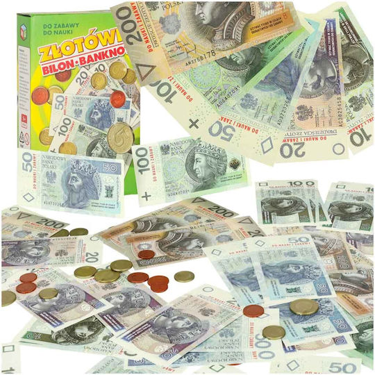 Board Game Money For Learning And Fun for 5+ Players 5+ Years Old (PL) ikonka