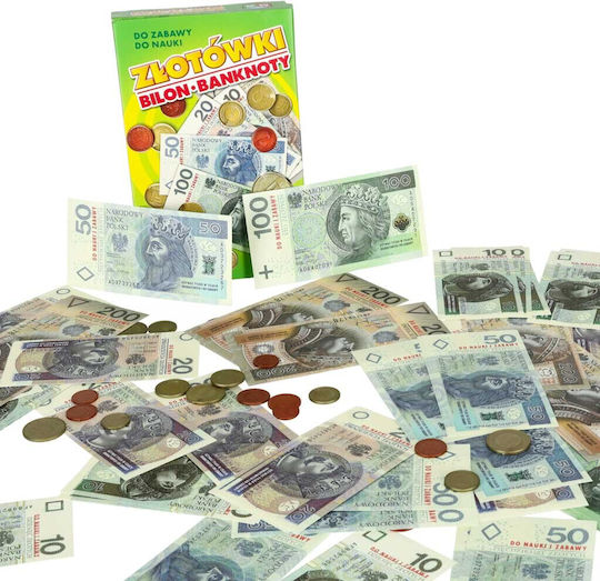 Board Game Money For Learning And Fun for 5+ Players 5+ Years Old (PL) ikonka