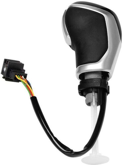 Buton schimbător viteze cu lumină LED pentru Skoda Octavia / Kodiaq / Superb Volkswagen Passat / Magazin online de golf / Tiguan / Polo / Jetta / Scirocco / Turul / CC - Centru de Comerț Electronic Alb