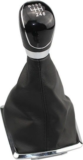 Πόμολο Ταχυτήτων για Ford Focus / Fiesta / Mondeo 2008-2012 Μαύρο