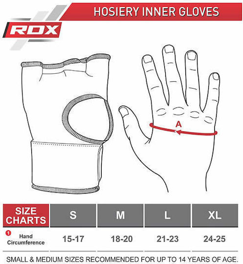 Rdx Inner Gloves Is2 Pink
