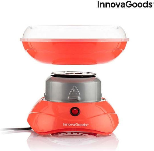 InnovaGoods Sweetycloud Машина за Захарно Памук 27см Червена