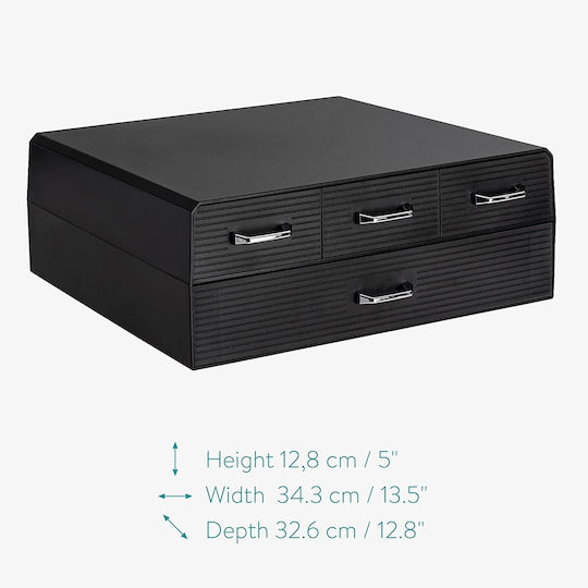 Navaris Συρτάρι Αποθήκευσης για 96 Κάψουλες Nespresso 34.3x32.6x12.8cm 54092.01