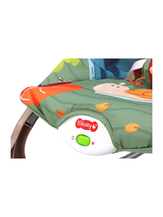 Lean Toys Ηλεκτρικό Relax Μωρού Fox με Μουσική και Δόνηση Πολύχρωμο