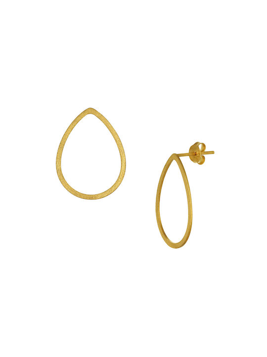 Earrings Pendants made of Gold 14K