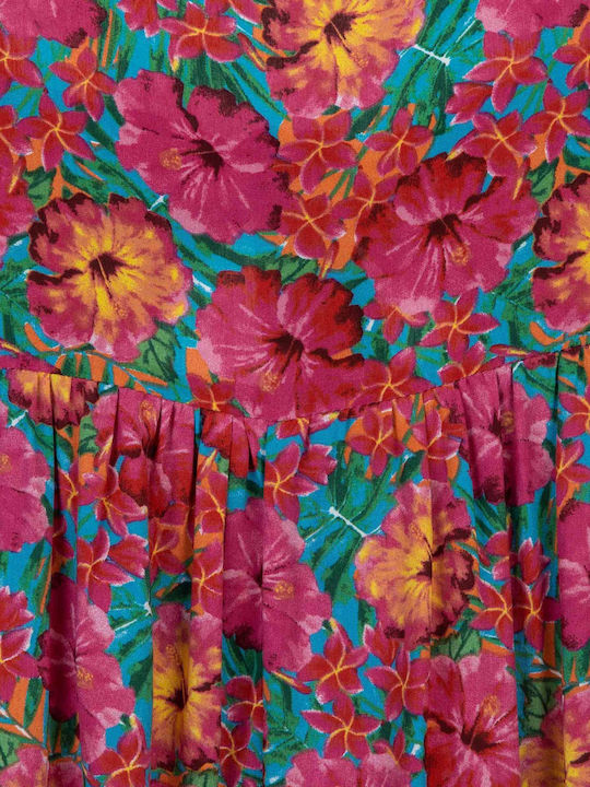 Playsuit Kids Shorts Bermudas Fabric Fuchsia