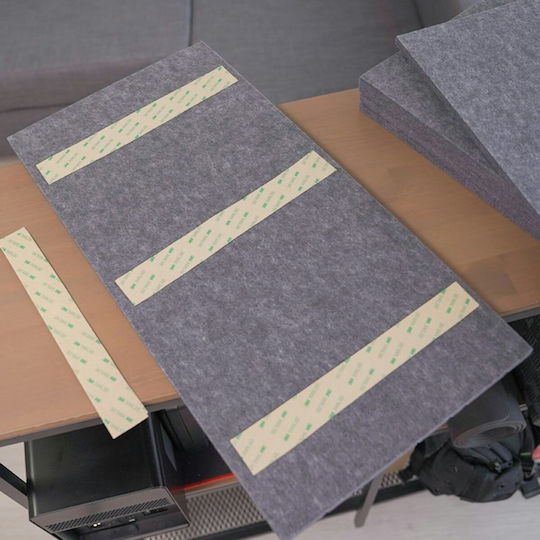 Streamplify Ηχοαπορροφητικό Πάνελ (6τμχ) 60cm x 30cm σε Γκρι Χρώμα