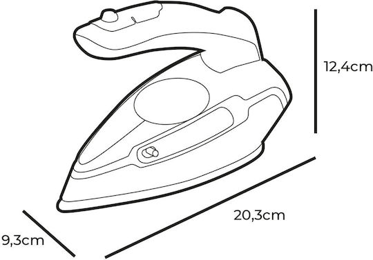 EDM Grupo Steam Travel Iron 1100W