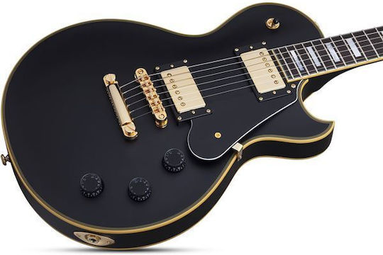 Schecter Solo II Custom ABSN Ηλεκτρική Κιθάρα Single Cut με HH Διάταξη Μαγνητών Aged Black Satin