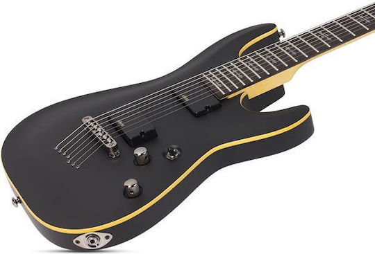 Schecter Demon Ηλεκτρική Κιθάρα Μαύρη με Θήκη