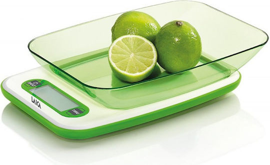 Laica KS1070 Ψηφιακή Ζυγαριά Κουζίνας με Κάδο έως 5kg Πράσινη