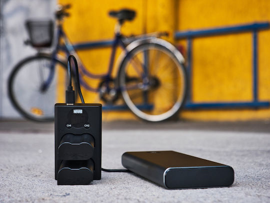 Newell Double Battery Charger Compatible with Panasonic