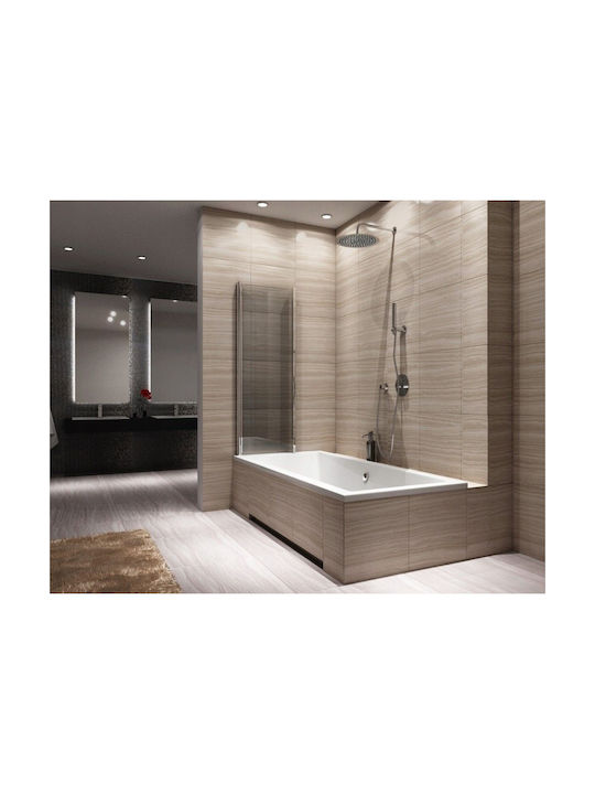 Rea Feste Seite Badewanne 80x140cm