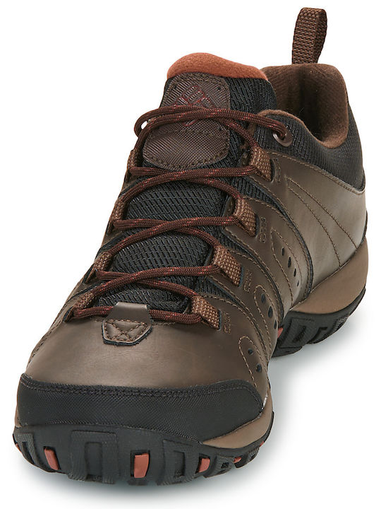 Columbia Woodburn Ii Men's Waterproof Brown Hiking Shoes