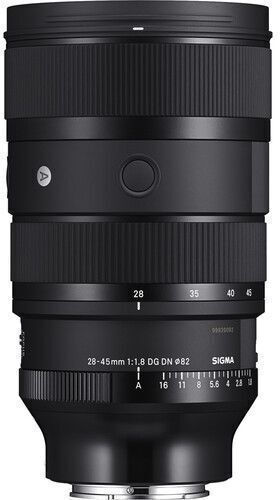 Sigma Full Frame Φωτογραφικός Φακός 28-45mm f/1.8 DG DN Art για Sony E Mount Black