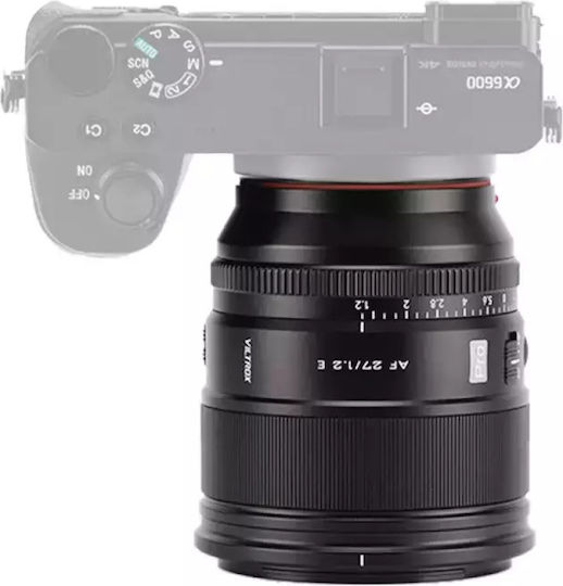 Viltrox Crop Φωτογραφικός Φακός XF-27 F1.2 AF PRO Σταθερός για Sony E Mount Μαύρος