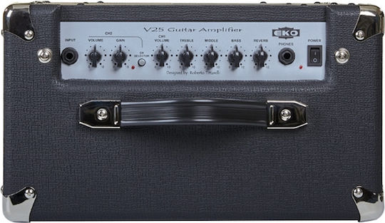 Eko Combo Ενισχυτής Ηλεκτρικής Κιθάρας 1 x 8" 25W Μαύρος