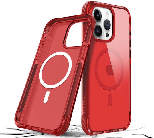 Prodigee Задна корица Пластмаса 2мм Червен (iPhone 15 Pro)