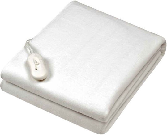 TnS Double Electric Washable Blanket White 50W 140x160cm