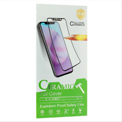 Fingerprint Unlock Αντιχαρακτικό Γυαλί 9h 3D Ceramic Full Glue Full Face Tempered Glass Black (Galaxy S24 Ultra)