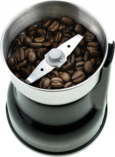 Esperanza Electric Coffee Grinder 160W for 50gr Beans Black