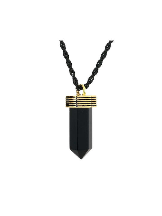 Goldsmith Necklace from Steel Black