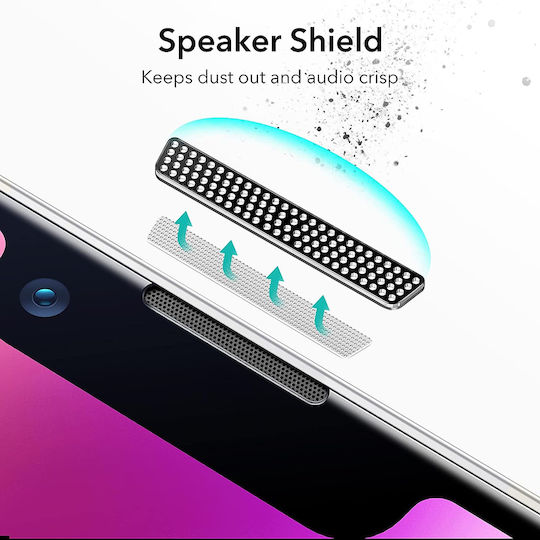 ESR Armorite Ultra-Tough Vollflächig gehärtetes Glas 2Stück (iPhone 13 Pro Max)