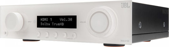 JBL MA310 Home Cinema Amplifier 4K 5.2 Channels 60W/8Ω with HDR White