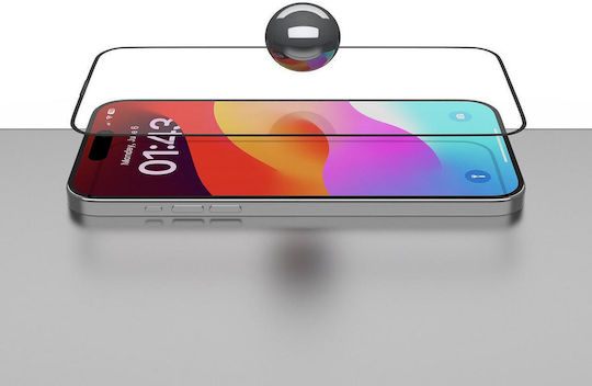 Devia Van Full Face Tempered Glass (iPhone 15)