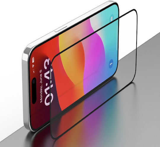 Devia Van Full Face Tempered Glass (iPhone 15)
