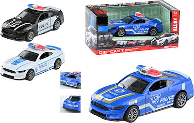 Police Car 1:36 Pull Back 11.00 cm