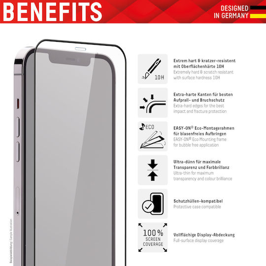 Displex 3D Full Glue Full Face Tempered Glass (iPhone 11 / XR)