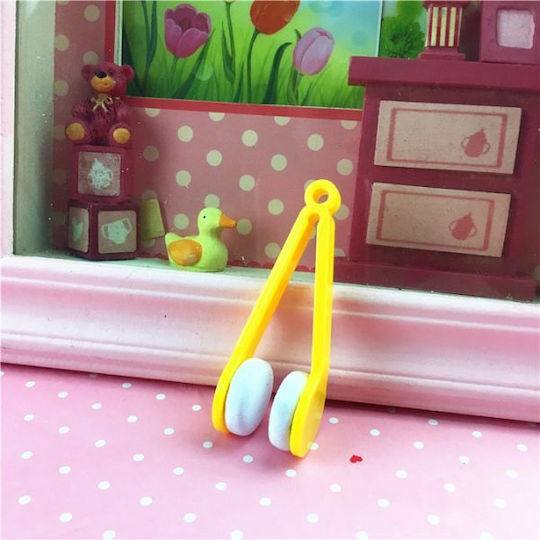 Instrument 2 Microfiber Heads Cleaning Maintaining Eyeglass Lenses 7×2 Cm Yellow