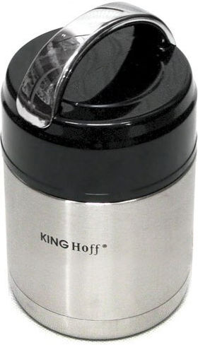 KING Hoff Lunchbox Isolierte Lunchbox Inox Silber 800ml 1Stück