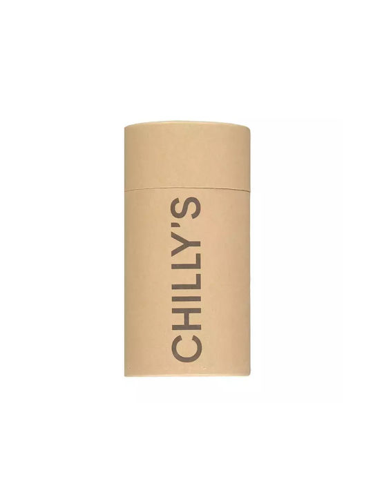 Chilly's Δοχείο Φαγητού Inox Θερμός Black 500ml