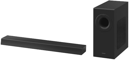 Panasonic SC-HTB490 Soundbar 2.1 Bluetooth și HDMI 320W cu Subwoofer Wireless și Telecomandă Neagră