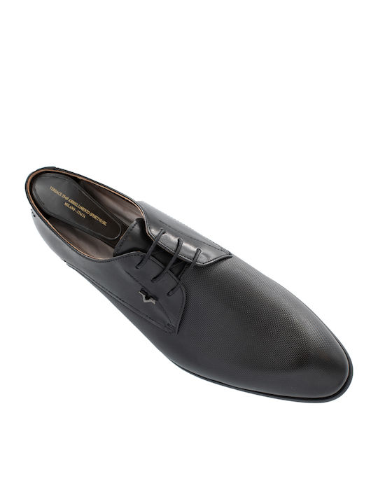 Leder Herrenschuhe Schwarz