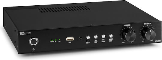 Power Dynamics WT460A Интегриран Hi-Fi усилвател Stereo Черен