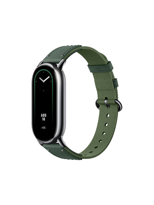 Xiaomi Braided Strap Strap Leather Green (Smart Band 8)