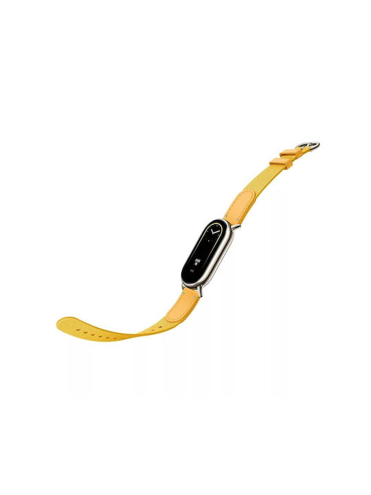 Xiaomi Strap Leather Yellow (Smart Band 8 / Smart Band 9)