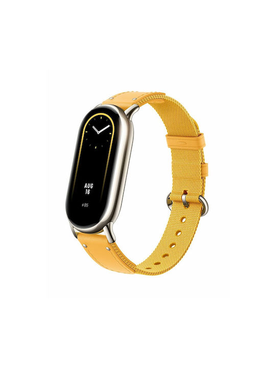Xiaomi Strap Leather Yellow (Smart Band 8 / Smart Band 9)