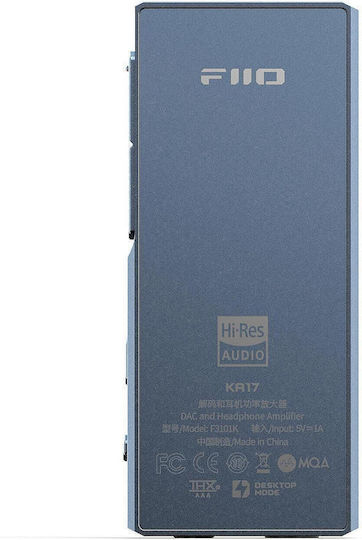 Fiio Portable Analog Headphone Amplifier with DAC USB and Jack 3.5mm