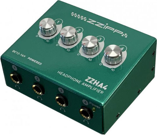 ZZiPP ZZHA4 Desktop Analog Headphone Amplifier 12 Channels